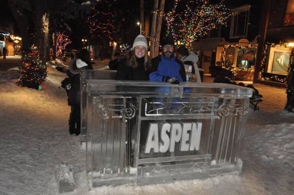 Reveillon em Aspen, no Colorado, nos Estados Unidos